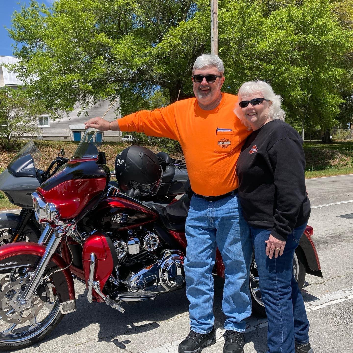 2022 Outer Banks Trip Pastor Floyd & Brenda at the NC Outer Banks.